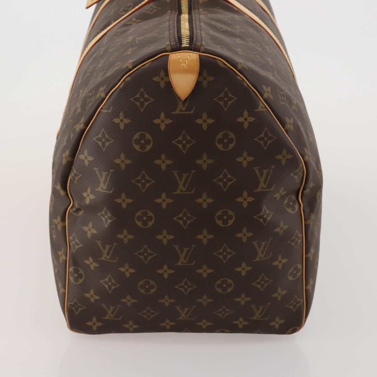LOUIS VUITTON Monogram Keepall 60 Boston Bag M41422 LV Auth 189013A