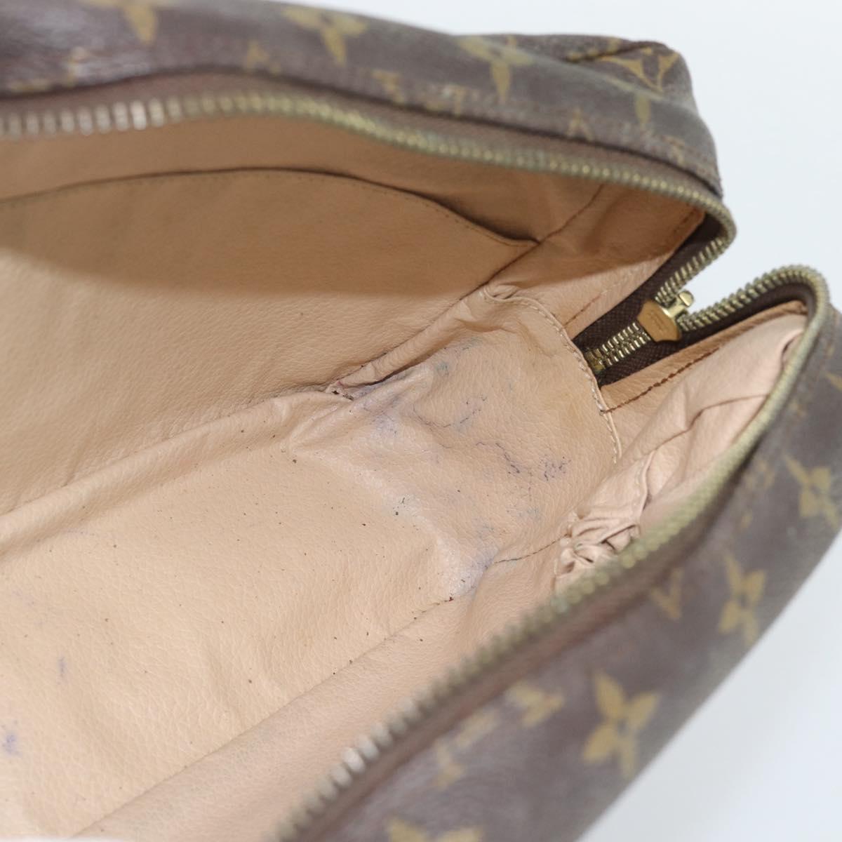 LOUIS VUITTON Monogram Trousse Toilette 28 Clutch Bag M47522 LV Auth 189018
