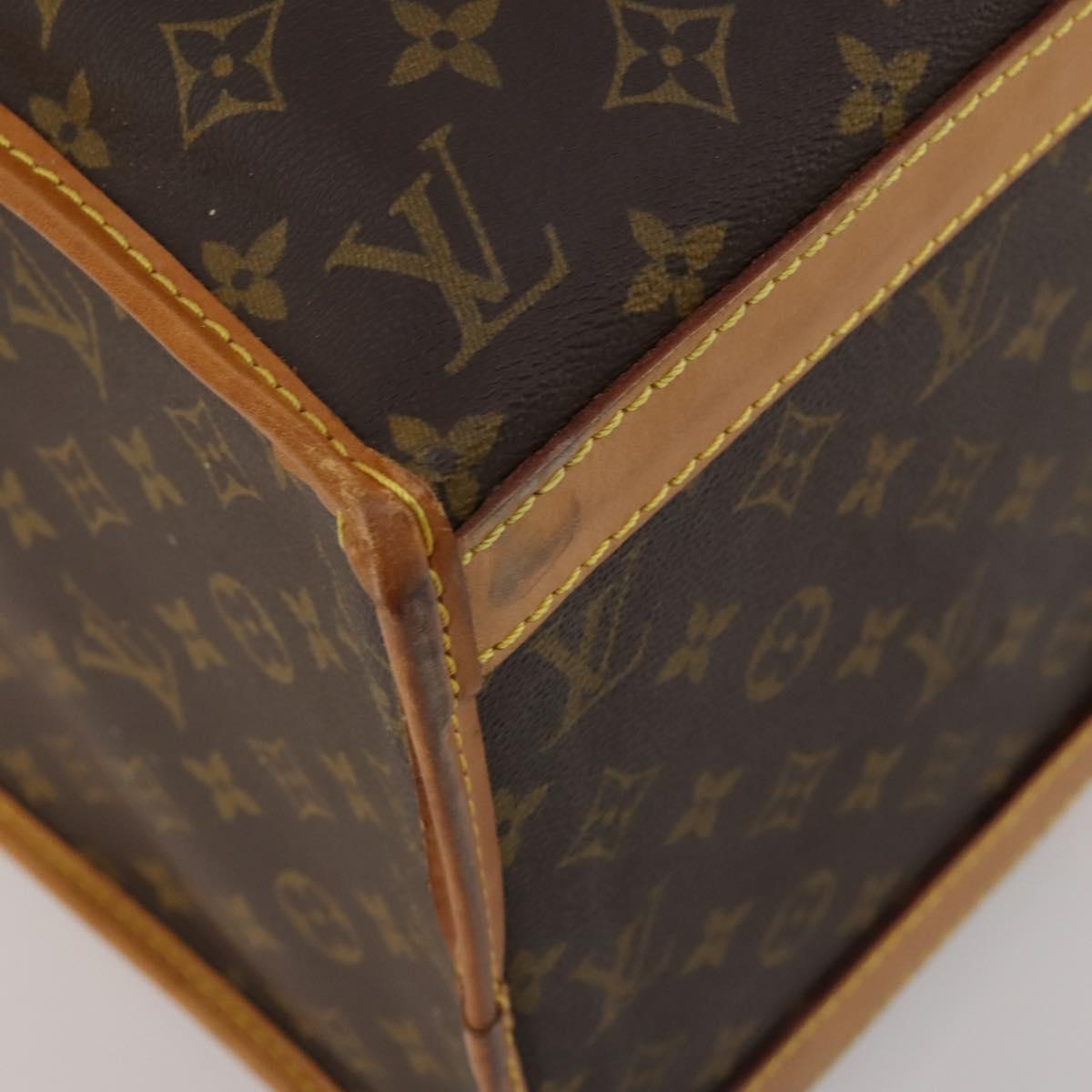 LOUIS VUITTON Monogram Sac Chasseur 55 Boston Bag M41922 LV Auth 189031