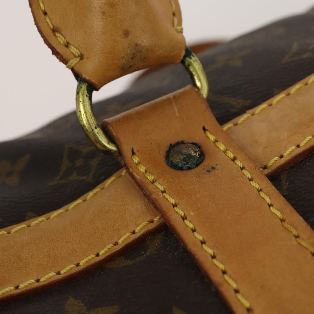 LOUIS VUITTON Monogram Sac Chasseur 55 Boston Bag M41922 LV Auth 189031