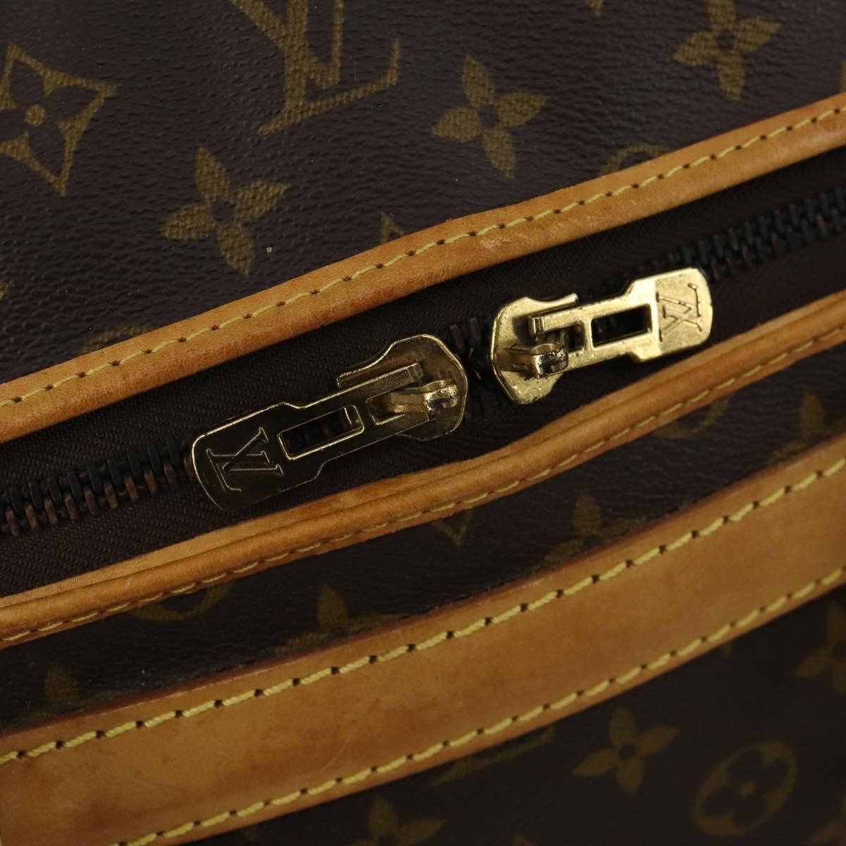 LOUIS VUITTON Monogram Sac Chasseur 55 Boston Bag M41922 LV Auth 189031