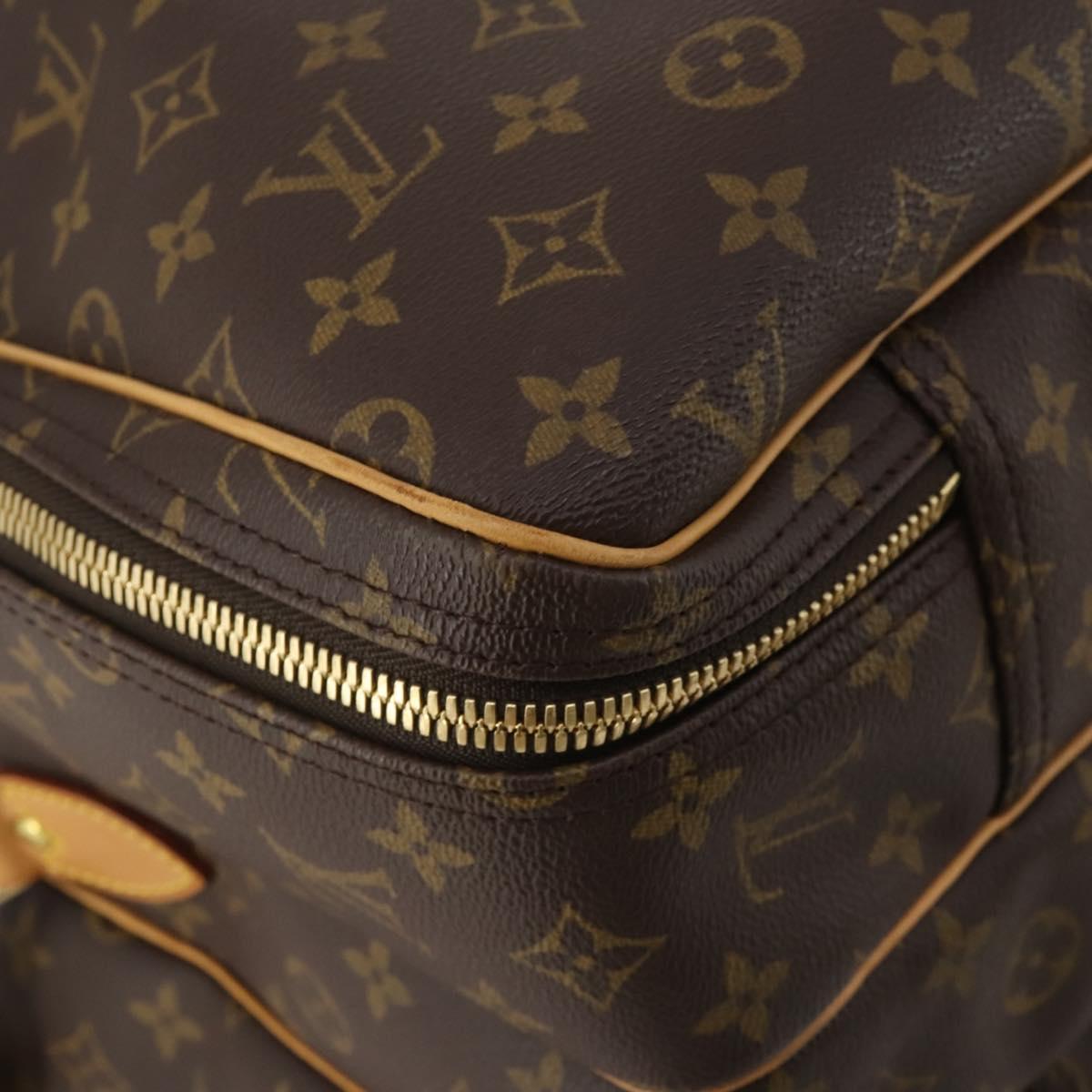 LOUIS VUITTON Monogram Alize Trois Posh Boston Bag M41391 LV Auth 189032A
