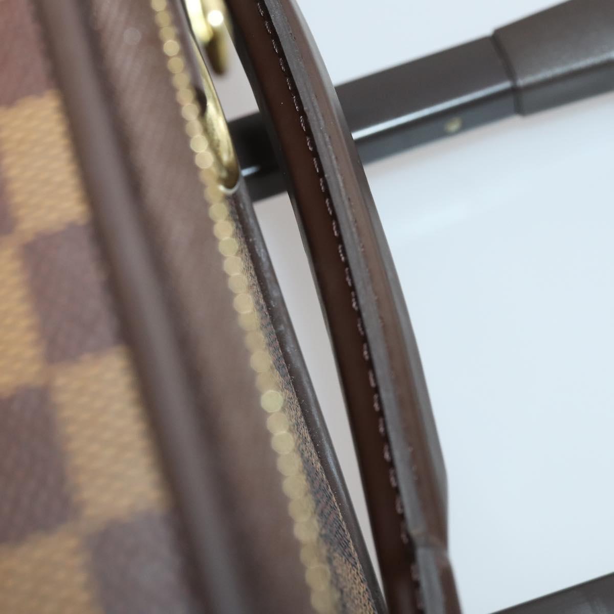 LOUIS VUITTON Damier Ebene Pegas 60 Suitcase N23255 LV Auth 189035