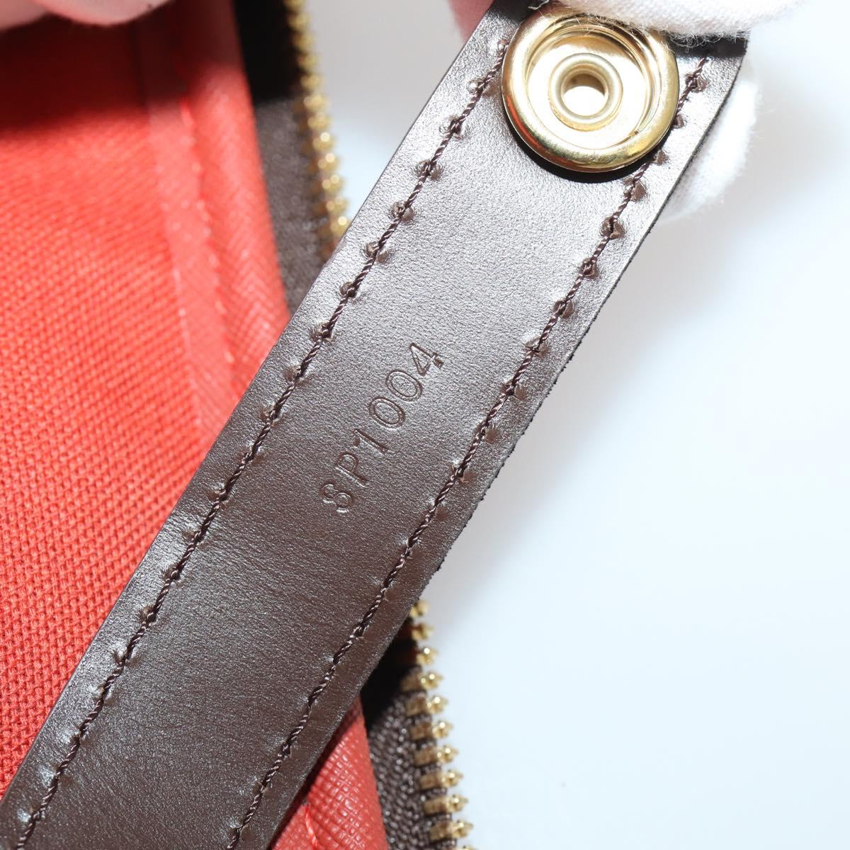 LOUIS VUITTON Damier Ebene Pegas 60 Suitcase N23255 LV Auth 189035