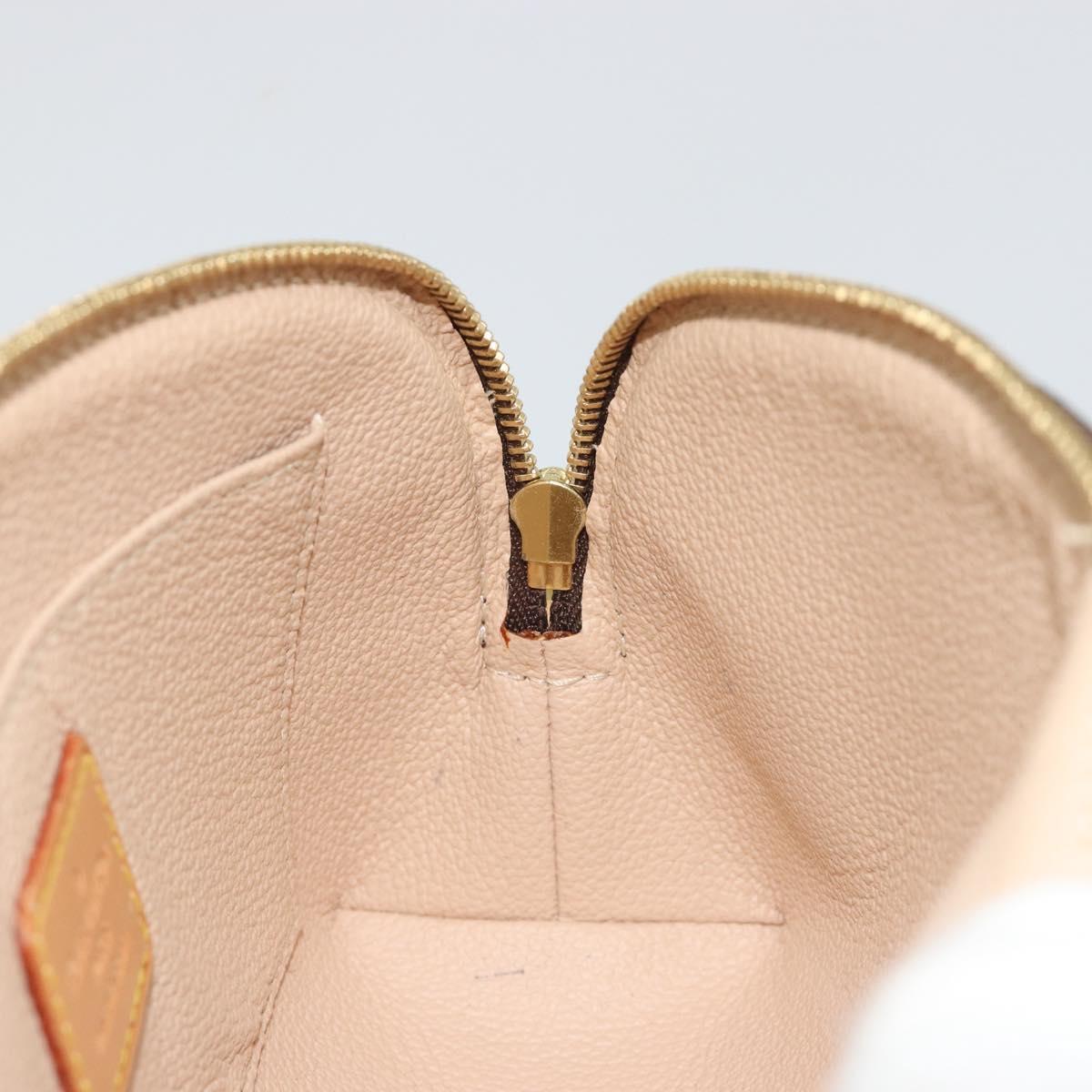 LOUIS VUITTON Monogram Pochette Cosmetic PM M47515 LV Auth 189077V