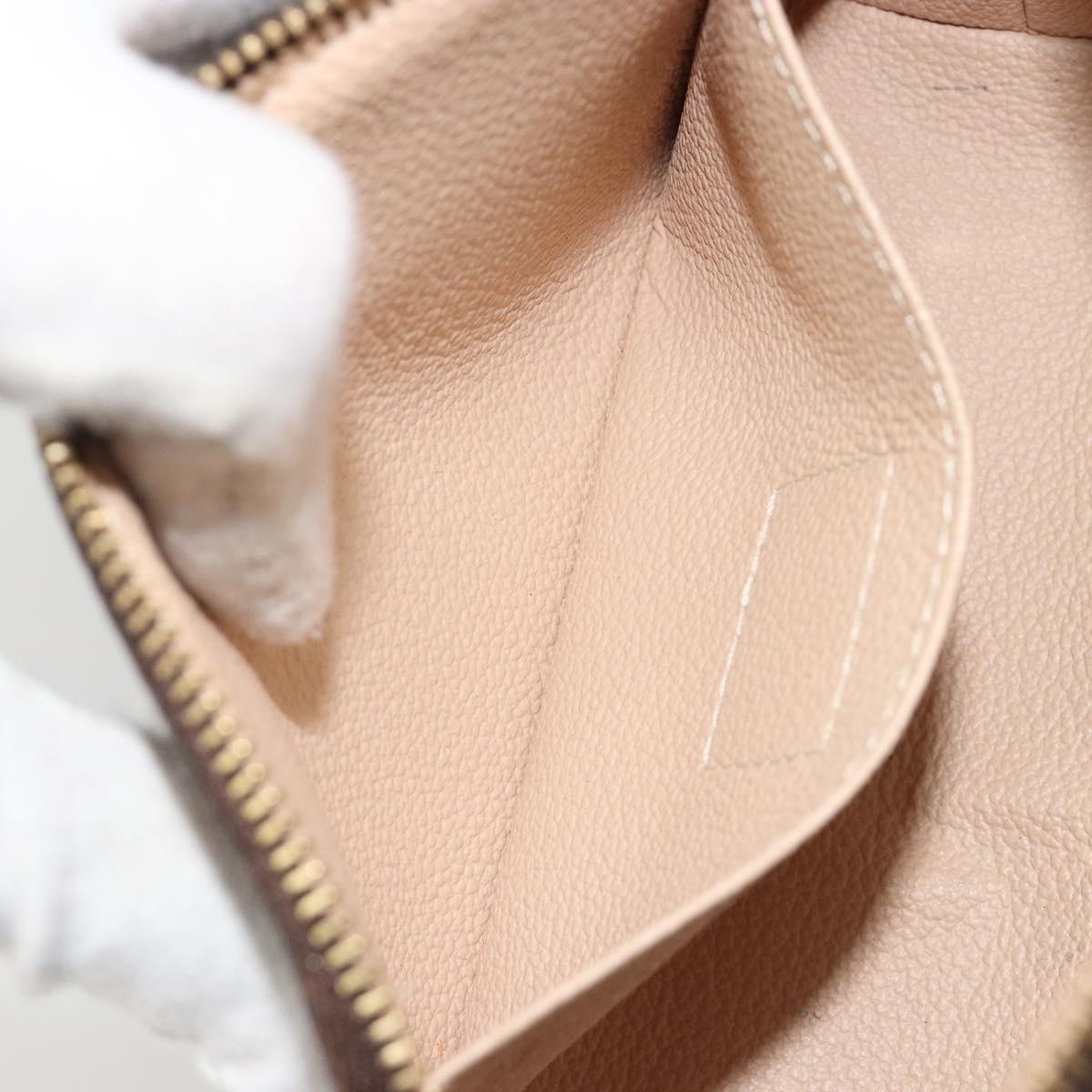 LOUIS VUITTON Monogram Pochette Cosmetic PM M47515 LV Auth 189077V