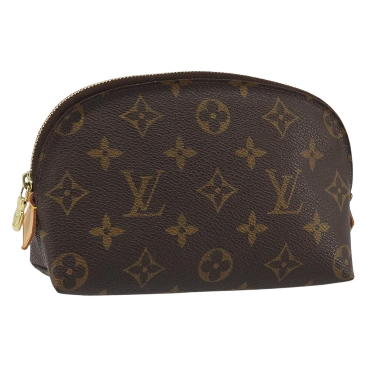 LOUIS VUITTON Monogram Pochette Cosmetic PM M47515 LV Auth 189077V