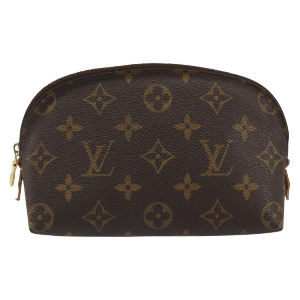 LOUIS VUITTON Monogram Pochette Cosmetic PM M47515 LV Auth 189077V