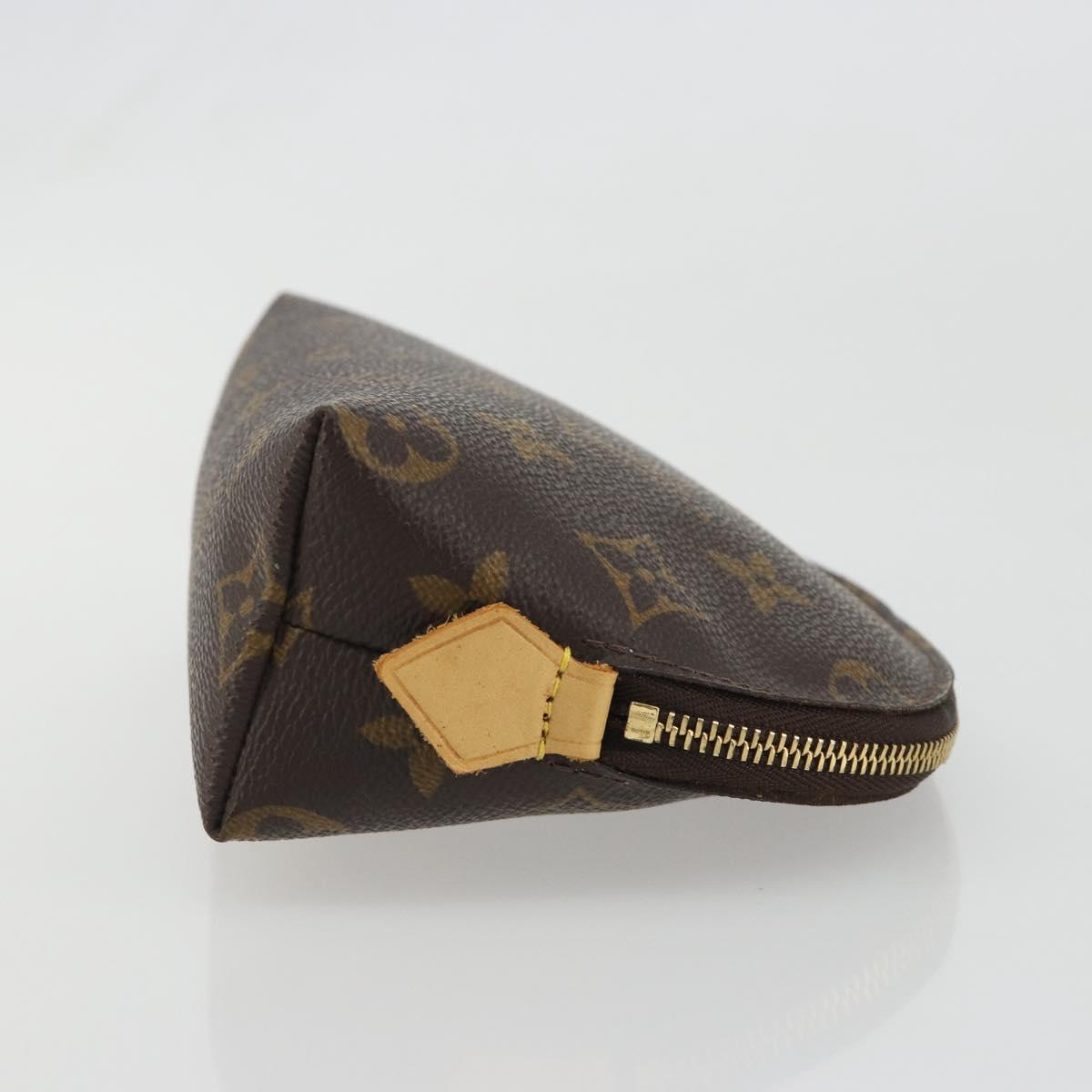 LOUIS VUITTON Monogram Pochette Cosmetic PM M47515 LV Auth 189077V
