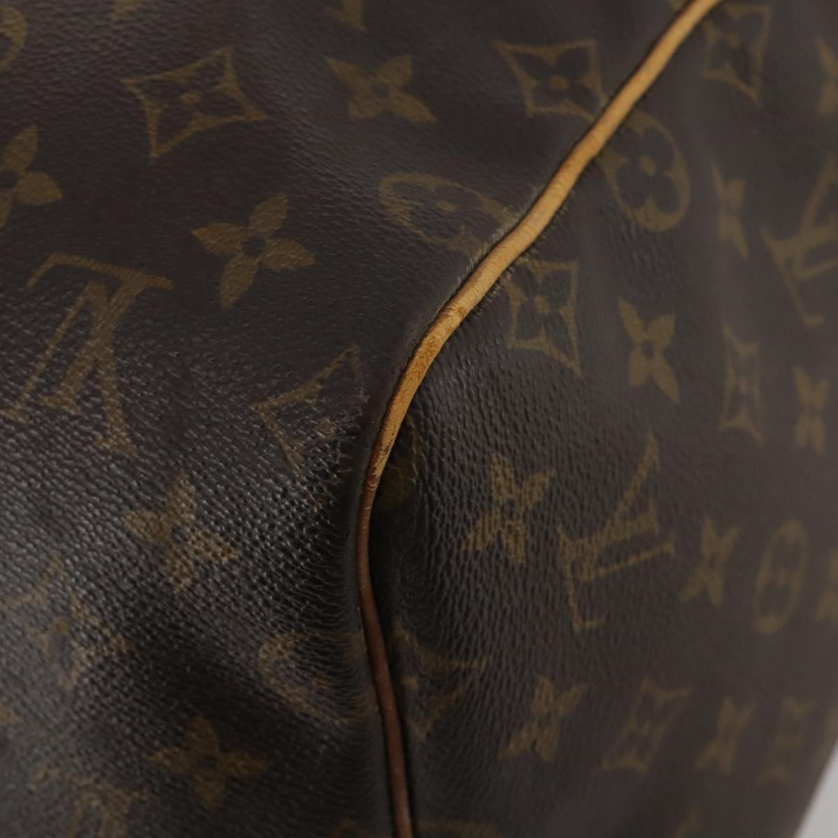 LOUIS VUITTON Monogram Keepall 55 Boston Bag M41424 LV Auth 189079A