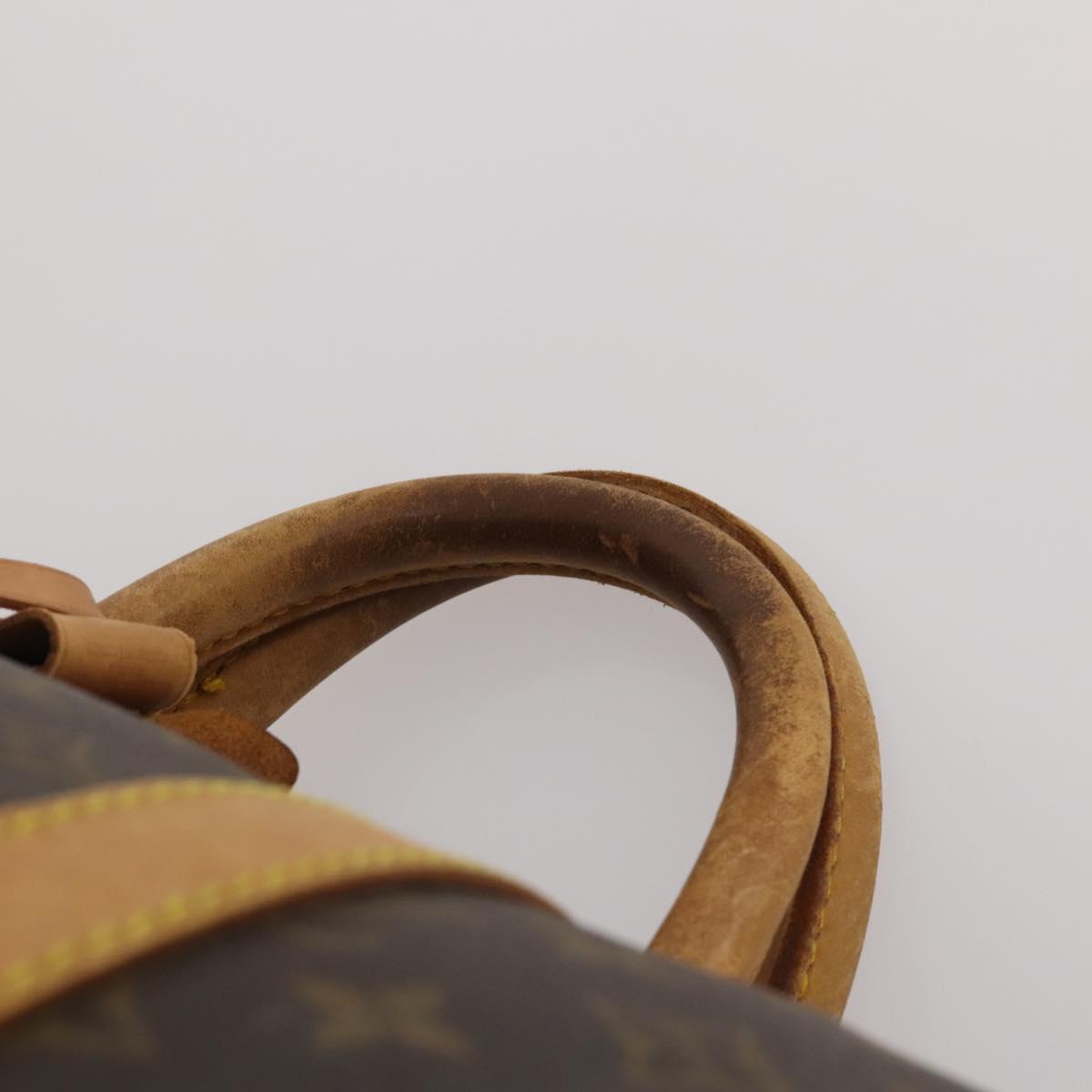 LOUIS VUITTON Monogram Keepall 55 Boston Bag M41424 LV Auth 189079A