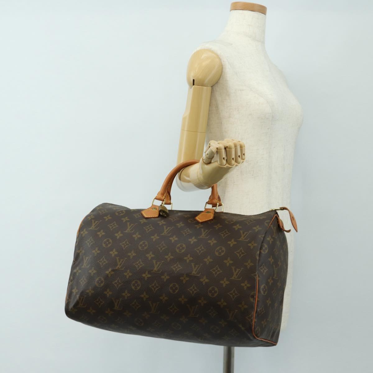 LOUIS VUITTON Monogram Speedy 40 Hand Bag M41522 LV Auth 189080SV