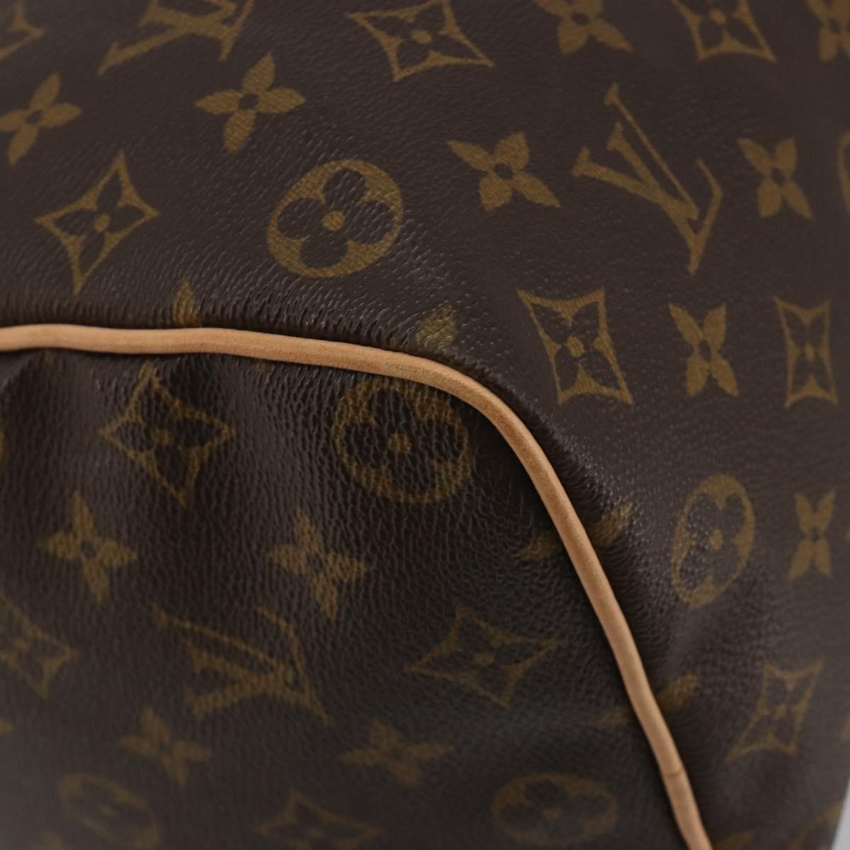 LOUIS VUITTON Monogram Speedy 35 Hand Bag M41524 LV Auth 189081SV