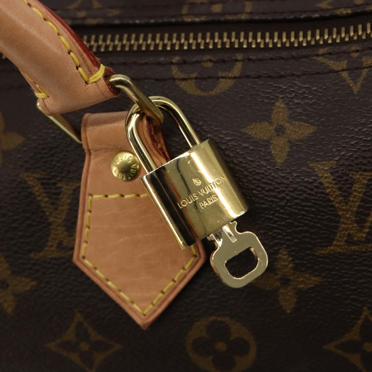 LOUIS VUITTON Monogram Speedy 35 Hand Bag M41524 LV Auth 189081SV