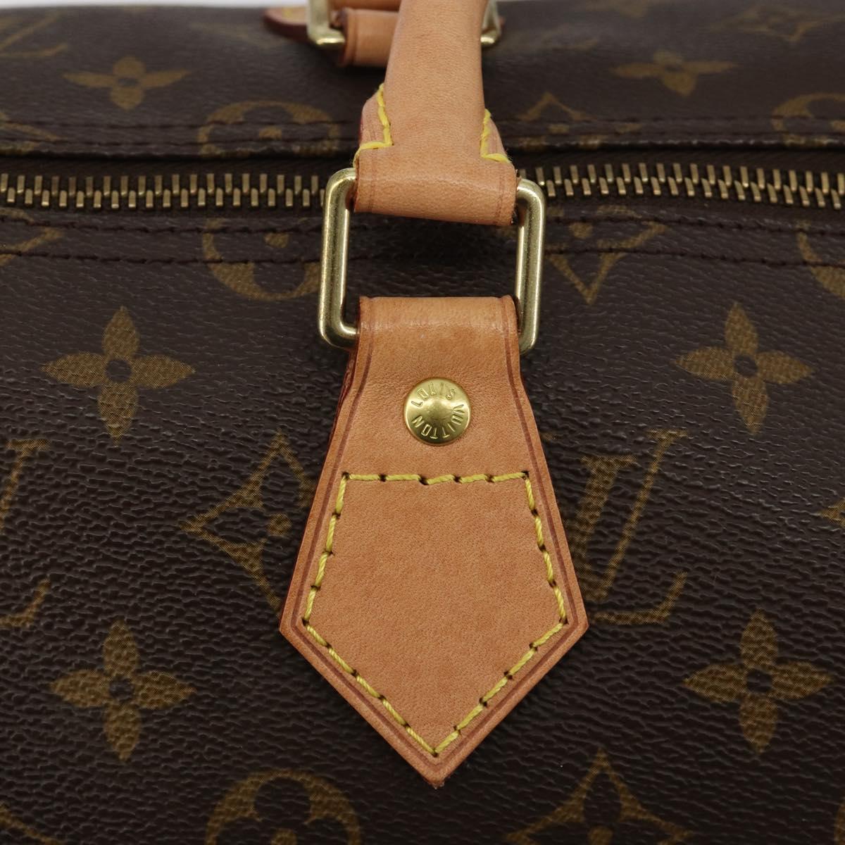 LOUIS VUITTON Monogram Speedy 35 Hand Bag M41524 LV Auth 189081SV
