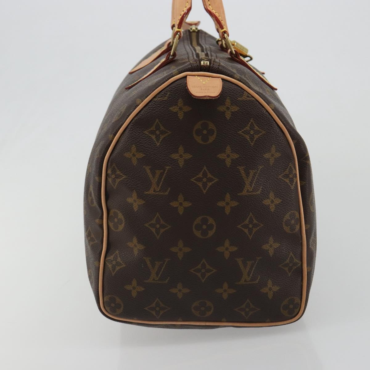 LOUIS VUITTON Monogram Speedy 35 Hand Bag M41524 LV Auth 189081SV