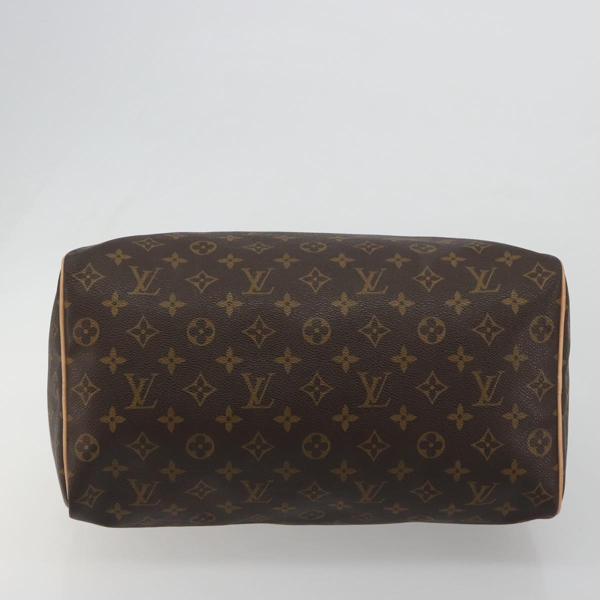 LOUIS VUITTON Monogram Speedy 35 Hand Bag M41524 LV Auth 189081SV