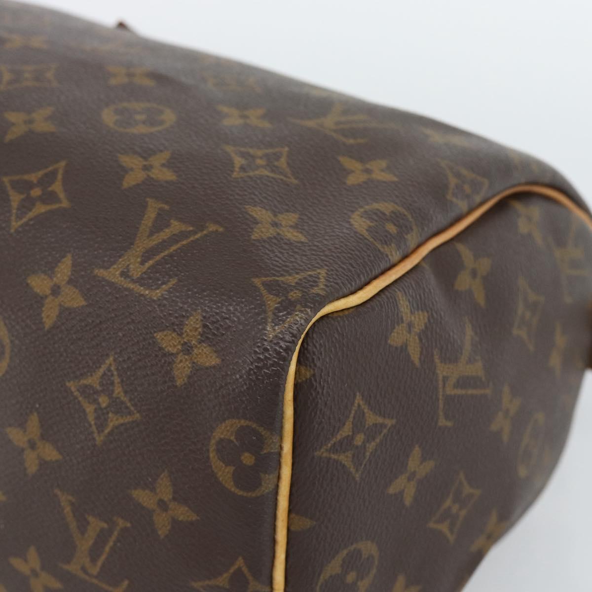 LOUIS VUITTON Monogram Speedy 25 Hand Bag M41528 LV Auth 189082A