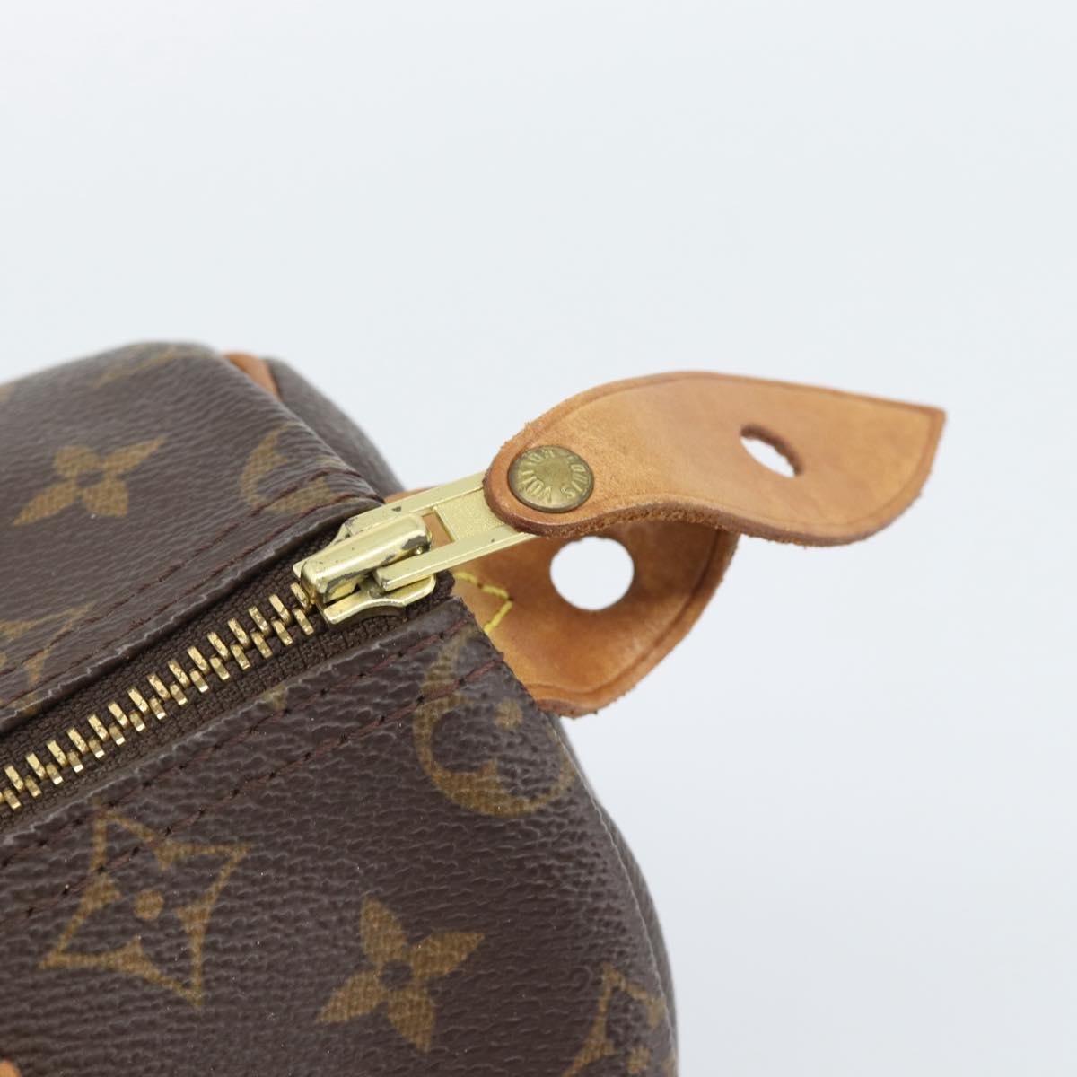 LOUIS VUITTON Monogram Speedy 25 Hand Bag M41528 LV Auth 189082A