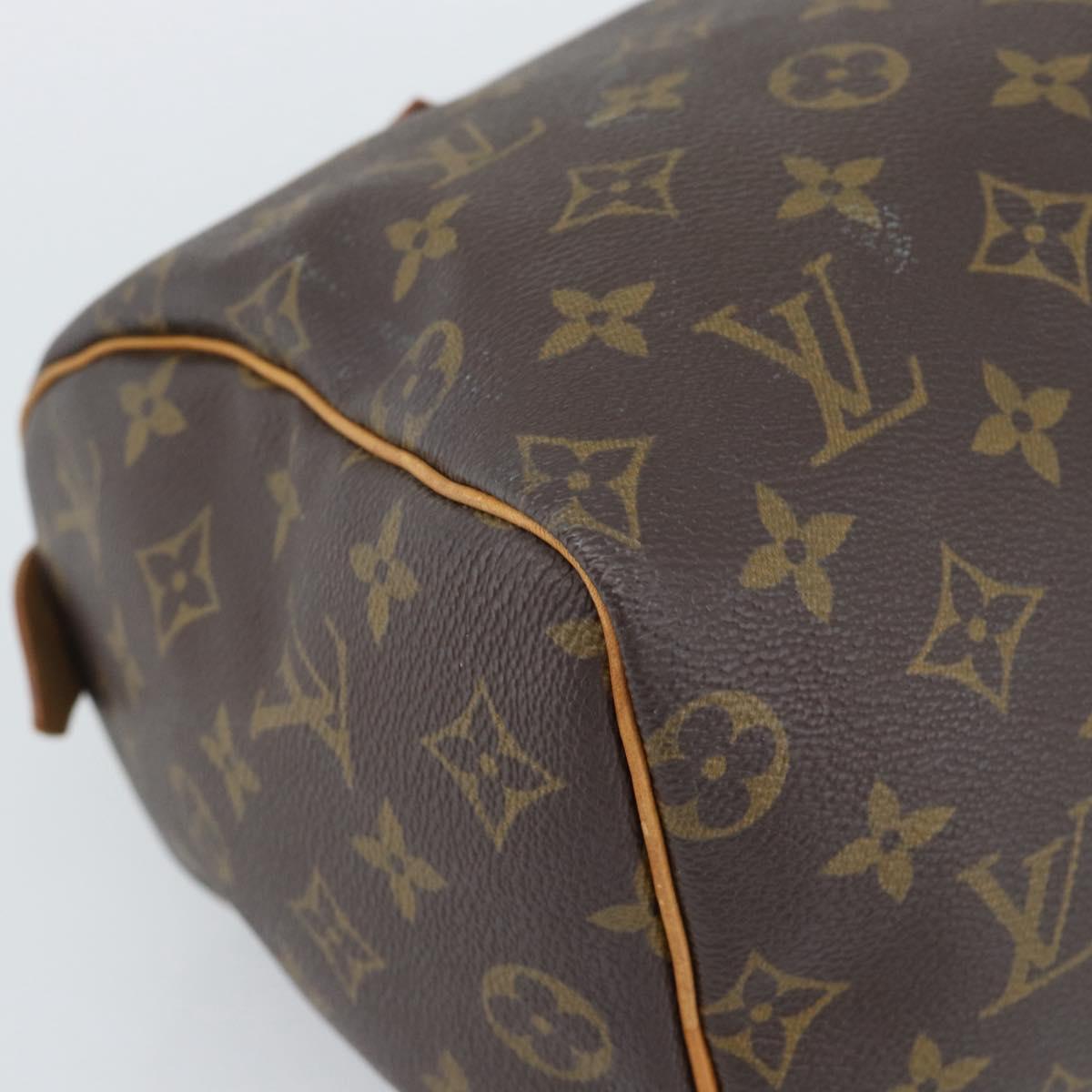 LOUIS VUITTON Monogram Speedy 25 Hand Bag M41528 LV Auth 189083A