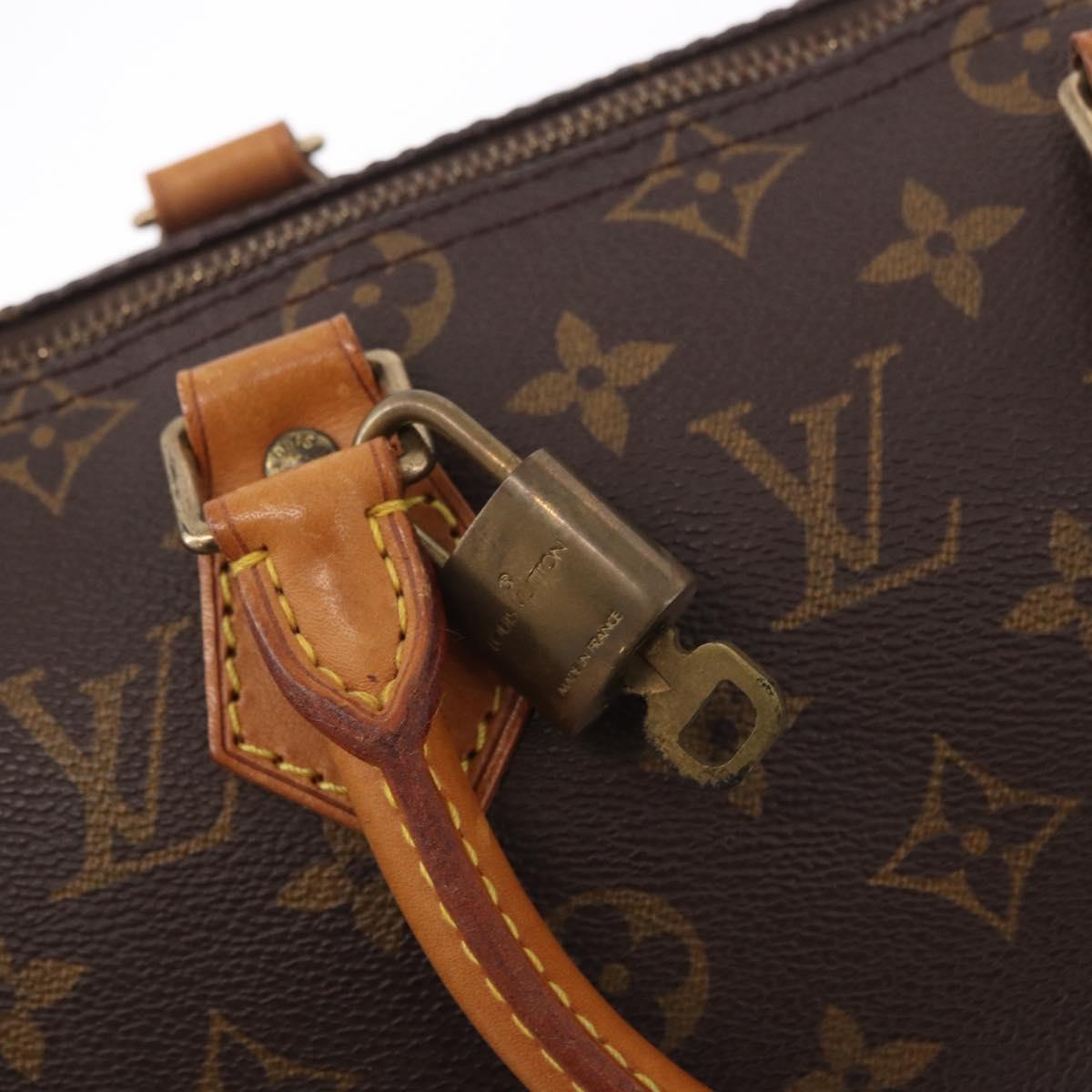 LOUIS VUITTON Monogram Speedy 25 Hand Bag M41528 LV Auth 189084A