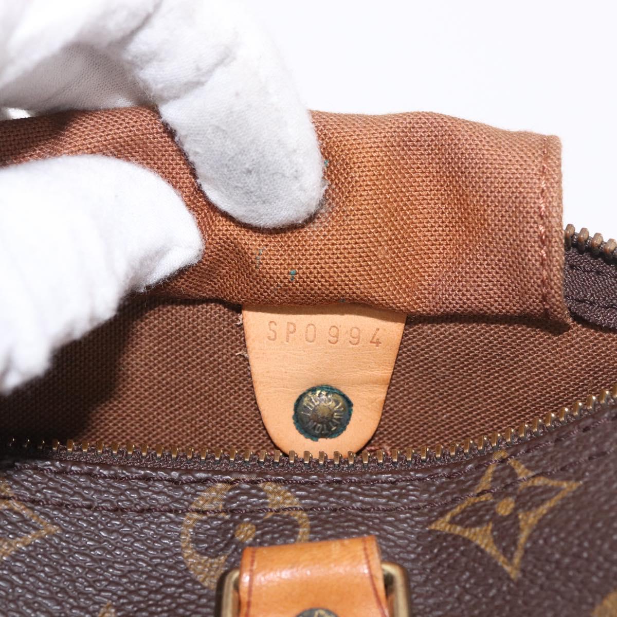 LOUIS VUITTON Monogram Speedy 25 Hand Bag M41528 LV Auth 189084A