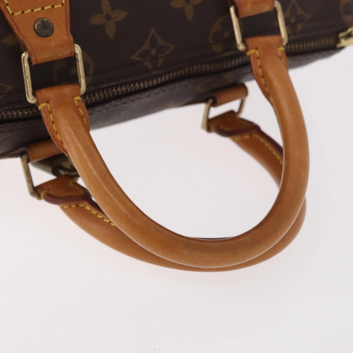 LOUIS VUITTON Monogram Speedy 25 Hand Bag M41528 LV Auth 189084A