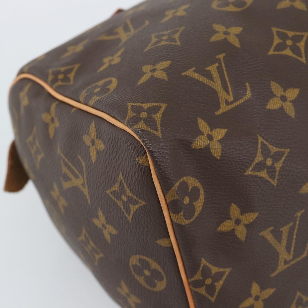 LOUIS VUITTON Monogram Speedy 25 Hand Bag M41528 LV Auth 189085V