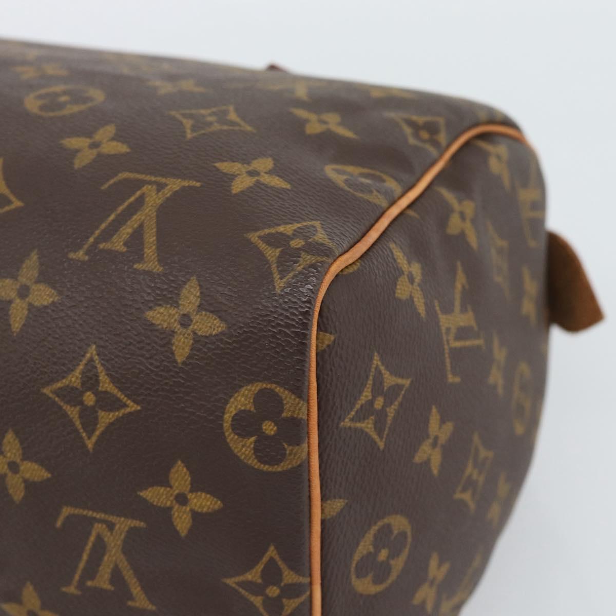 LOUIS VUITTON Monogram Speedy 25 Hand Bag M41528 LV Auth 189085V