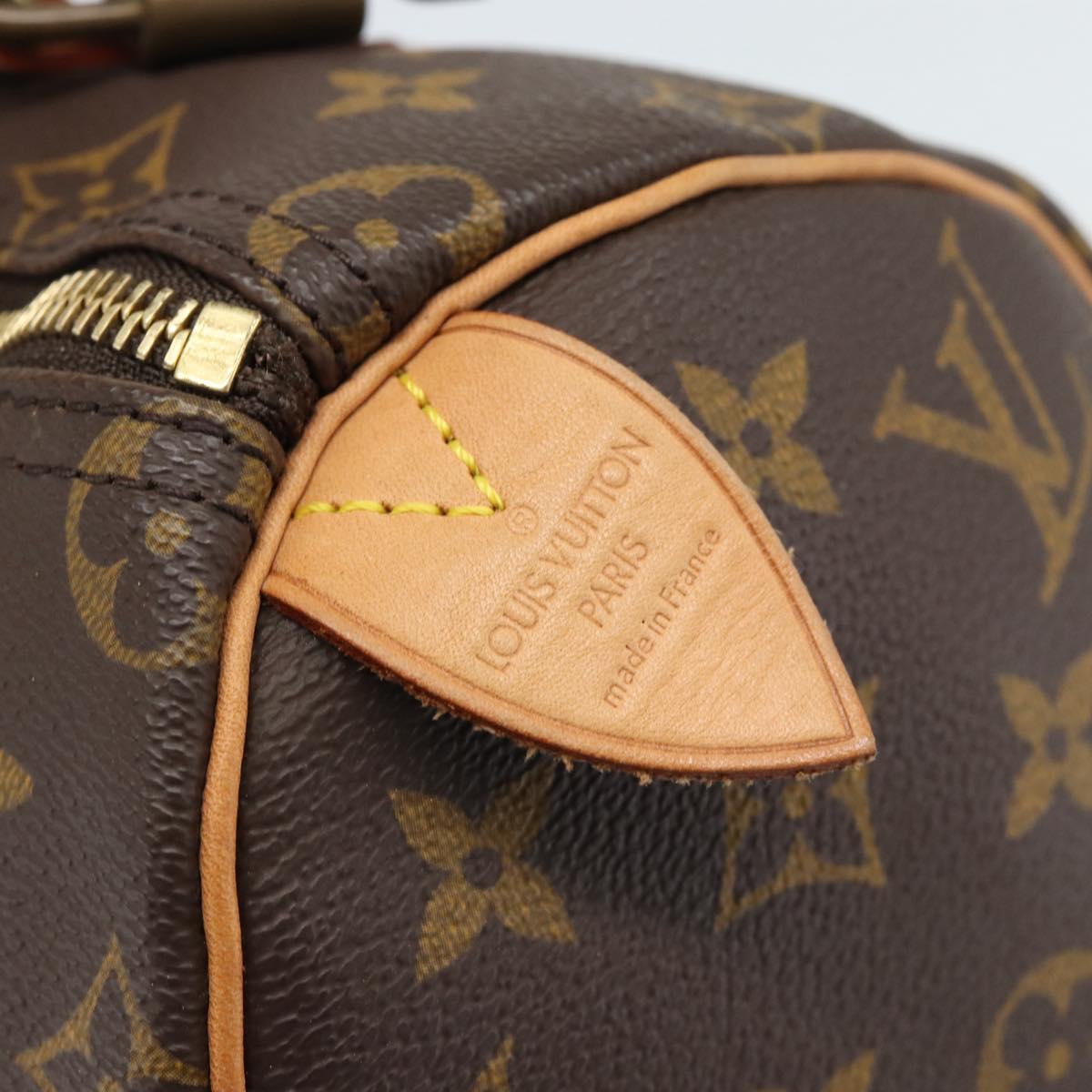 LOUIS VUITTON Monogram Speedy 25 Hand Bag M41528 LV Auth 189085V