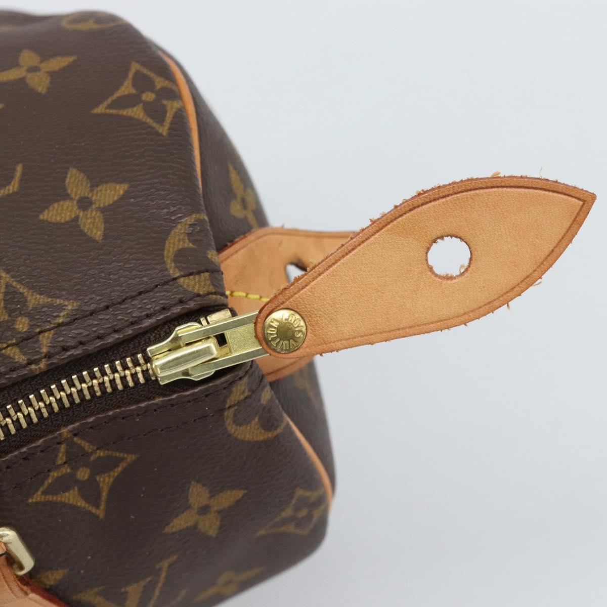 LOUIS VUITTON Monogram Speedy 25 Hand Bag M41528 LV Auth 189085V
