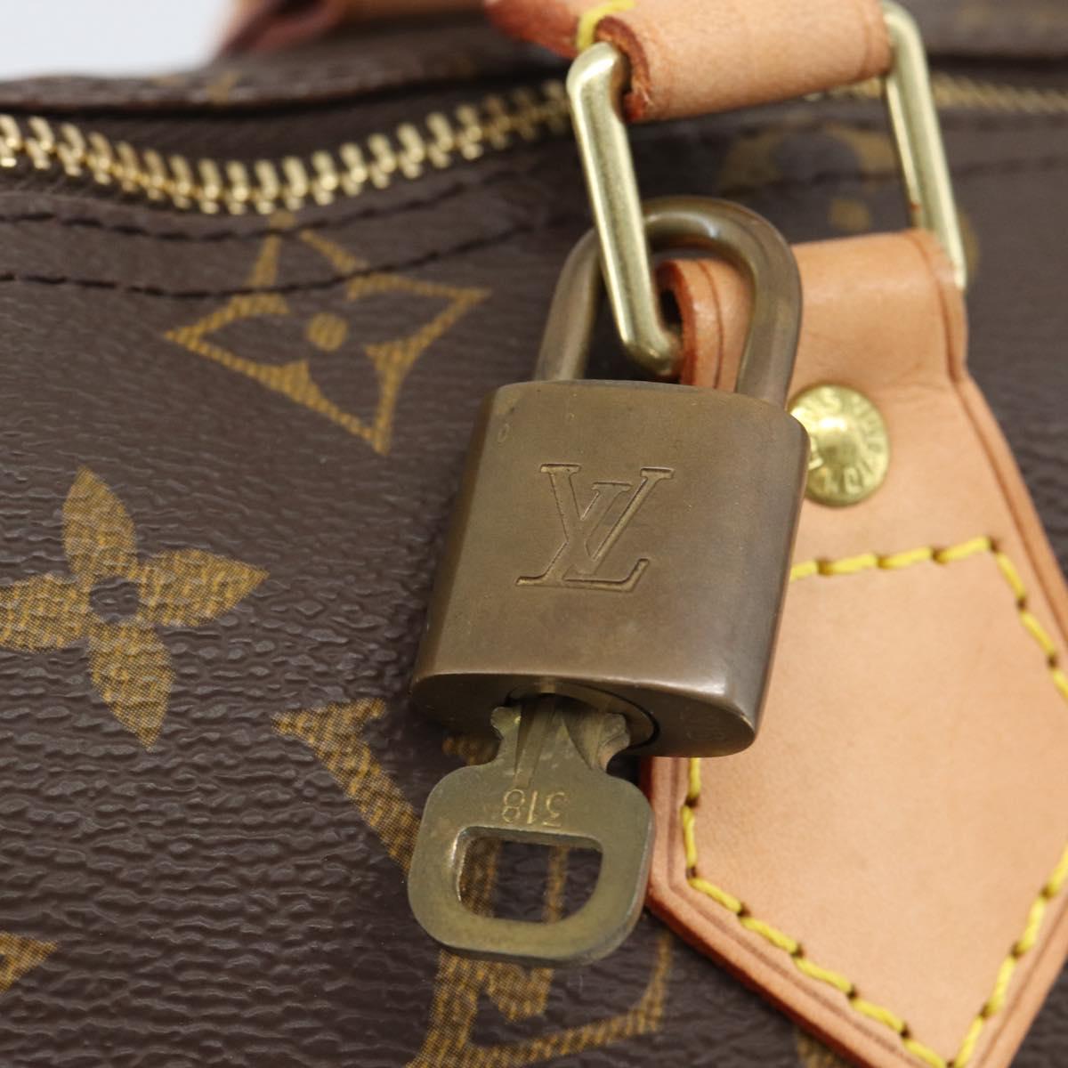 LOUIS VUITTON Monogram Speedy 25 Hand Bag M41528 LV Auth 189085V