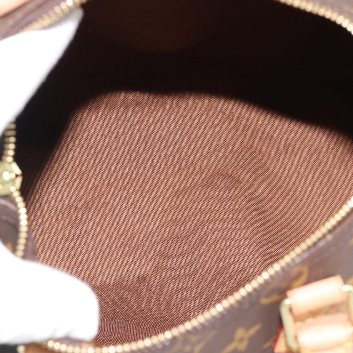 LOUIS VUITTON Monogram Speedy 25 Hand Bag M41528 LV Auth 189085V