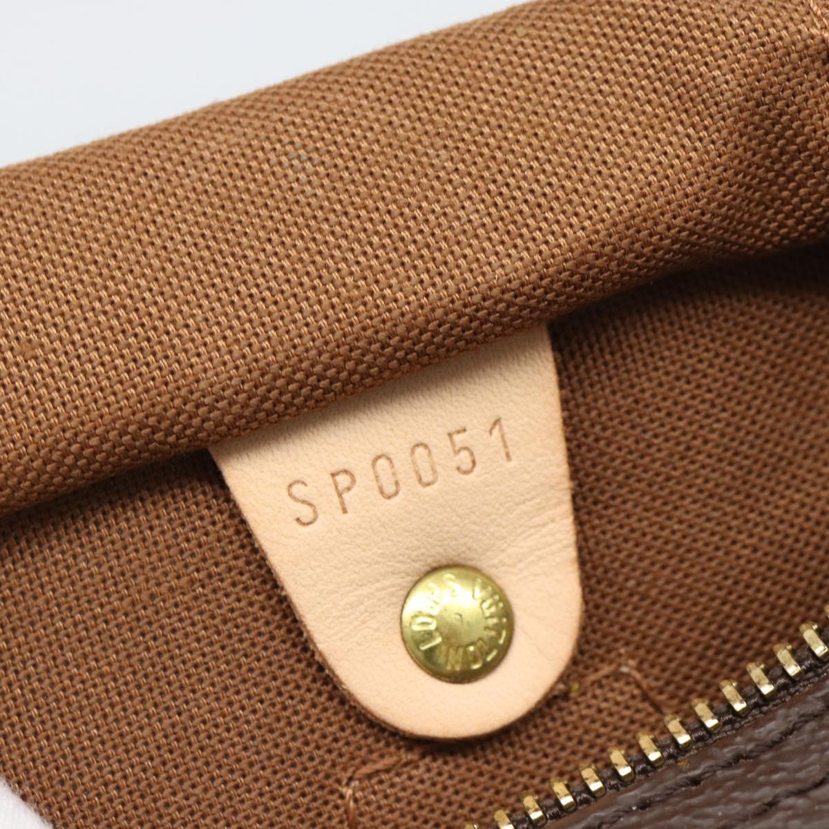 LOUIS VUITTON Monogram Speedy 25 Hand Bag M41528 LV Auth 189085V