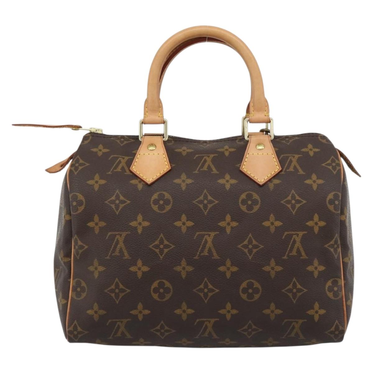 LOUIS VUITTON Monogram Speedy 25 Hand Bag M41528 LV Auth 189085V