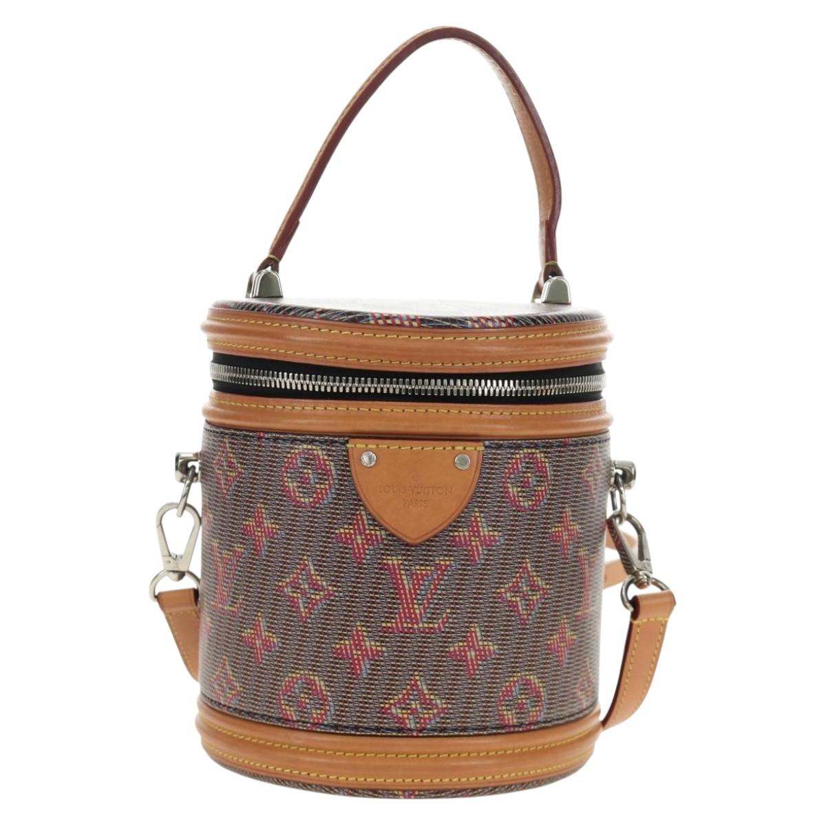 LOUIS VUITTON Monogram LV Pop Cannes Hand Bag 2way M55457 LV Auth 189087M