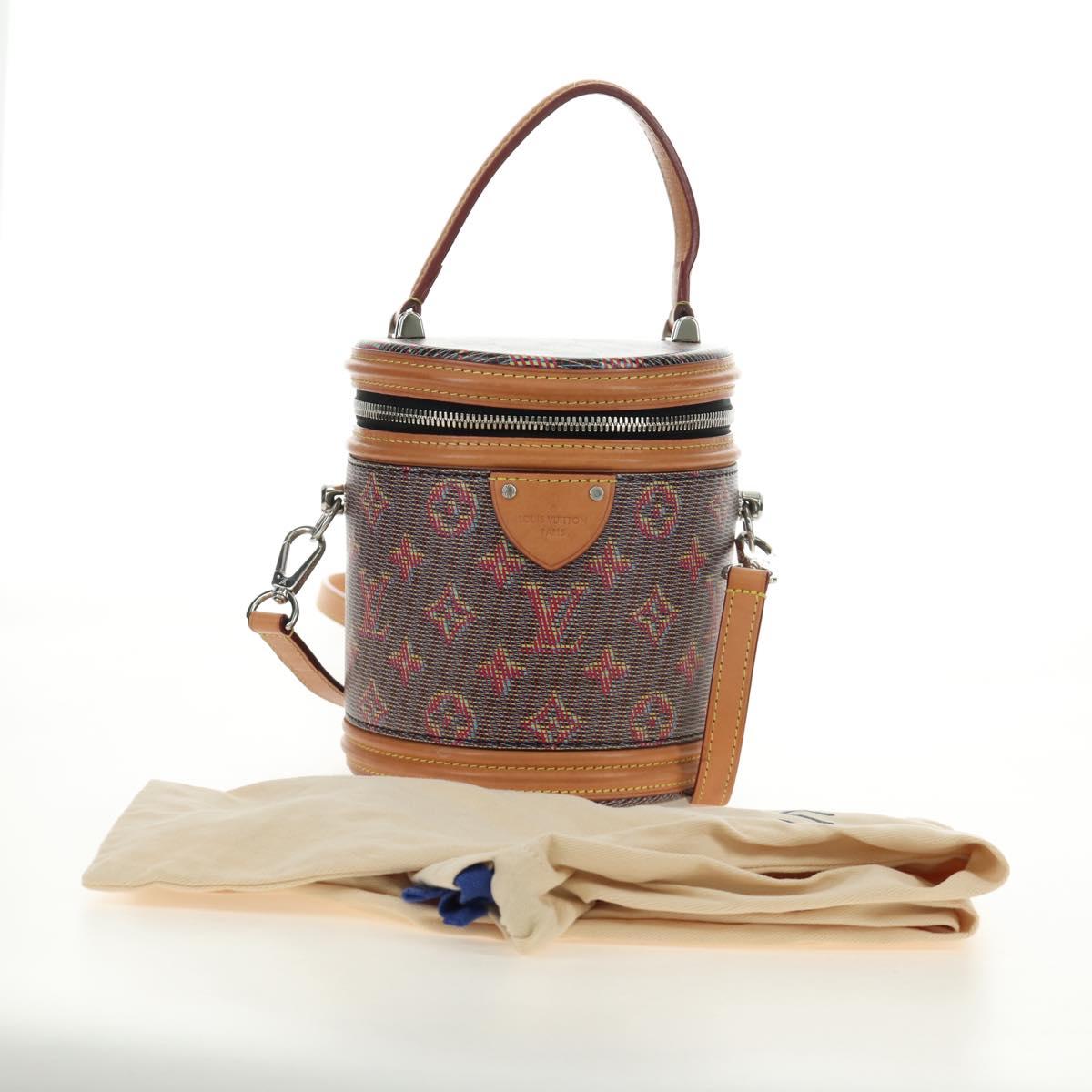 LOUIS VUITTON Monogram LV Pop Cannes Hand Bag 2way M55457 LV Auth 189087M