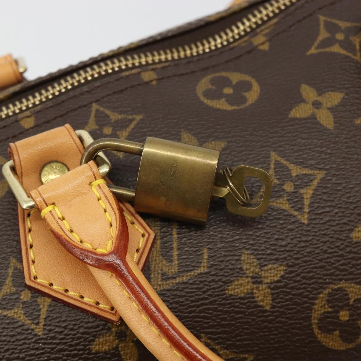 LOUIS VUITTON Monogram Speedy 30 Hand Bag M41526 LV Auth 189095SV