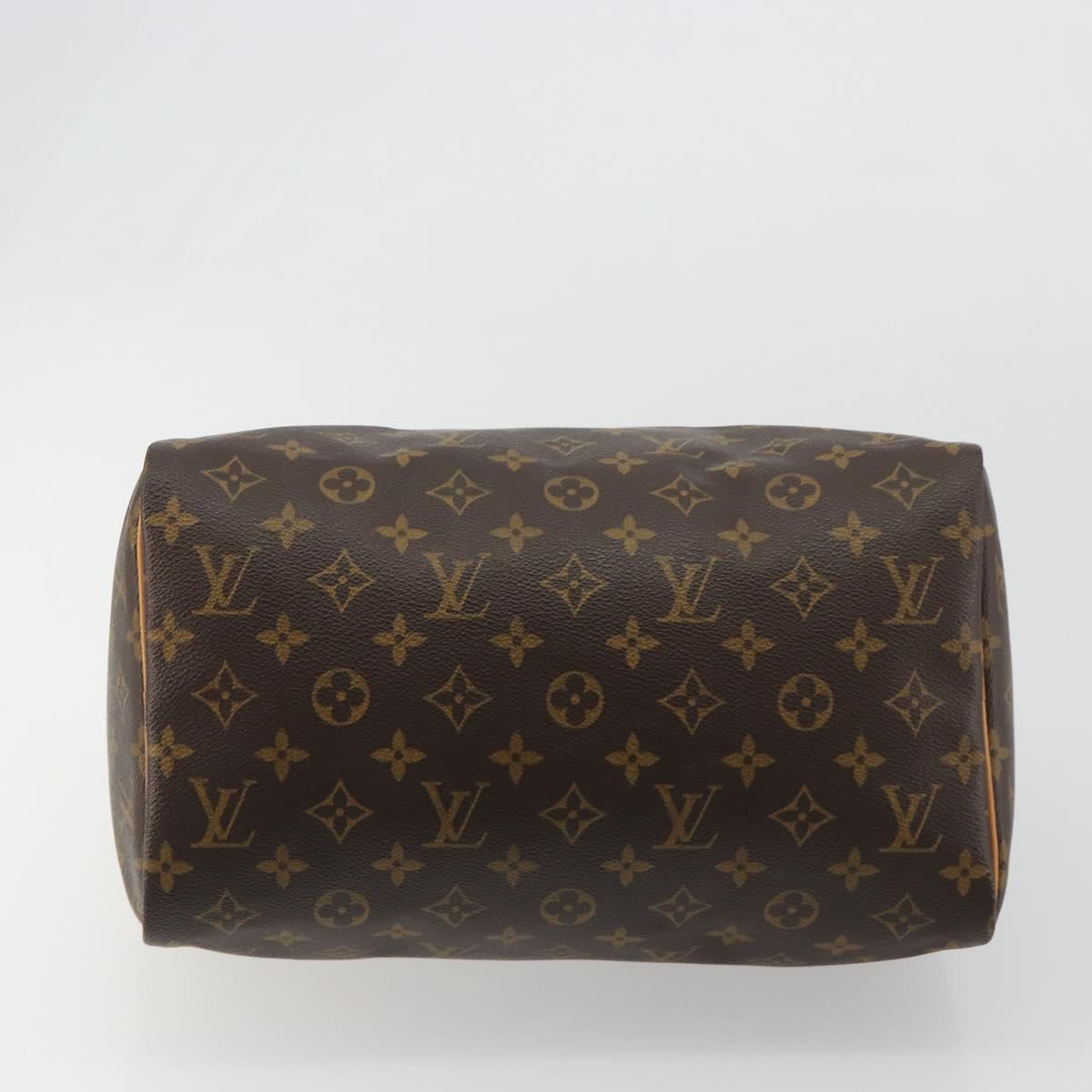 LOUIS VUITTON Monogram Speedy 30 Hand Bag M41526 LV Auth 189095SV