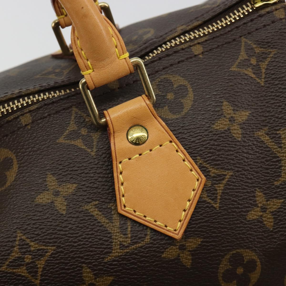 LOUIS VUITTON Monogram Speedy 30 Hand Bag M41526 LV Auth 189105SV
