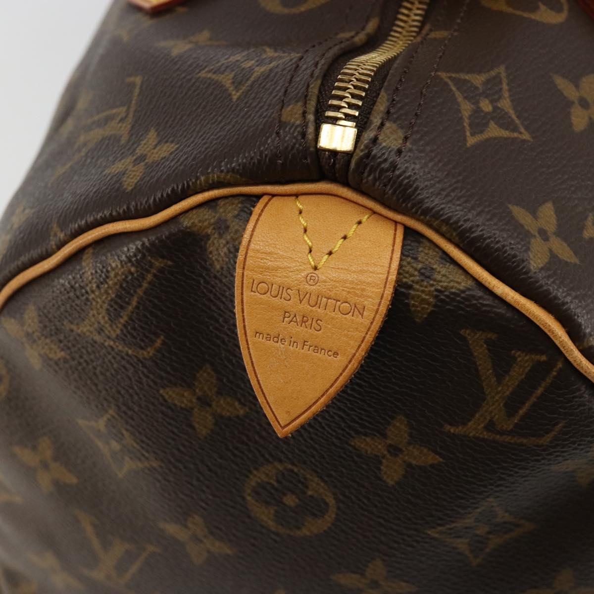LOUIS VUITTON Monogram Speedy 30 Hand Bag M41526 LV Auth 189105SV