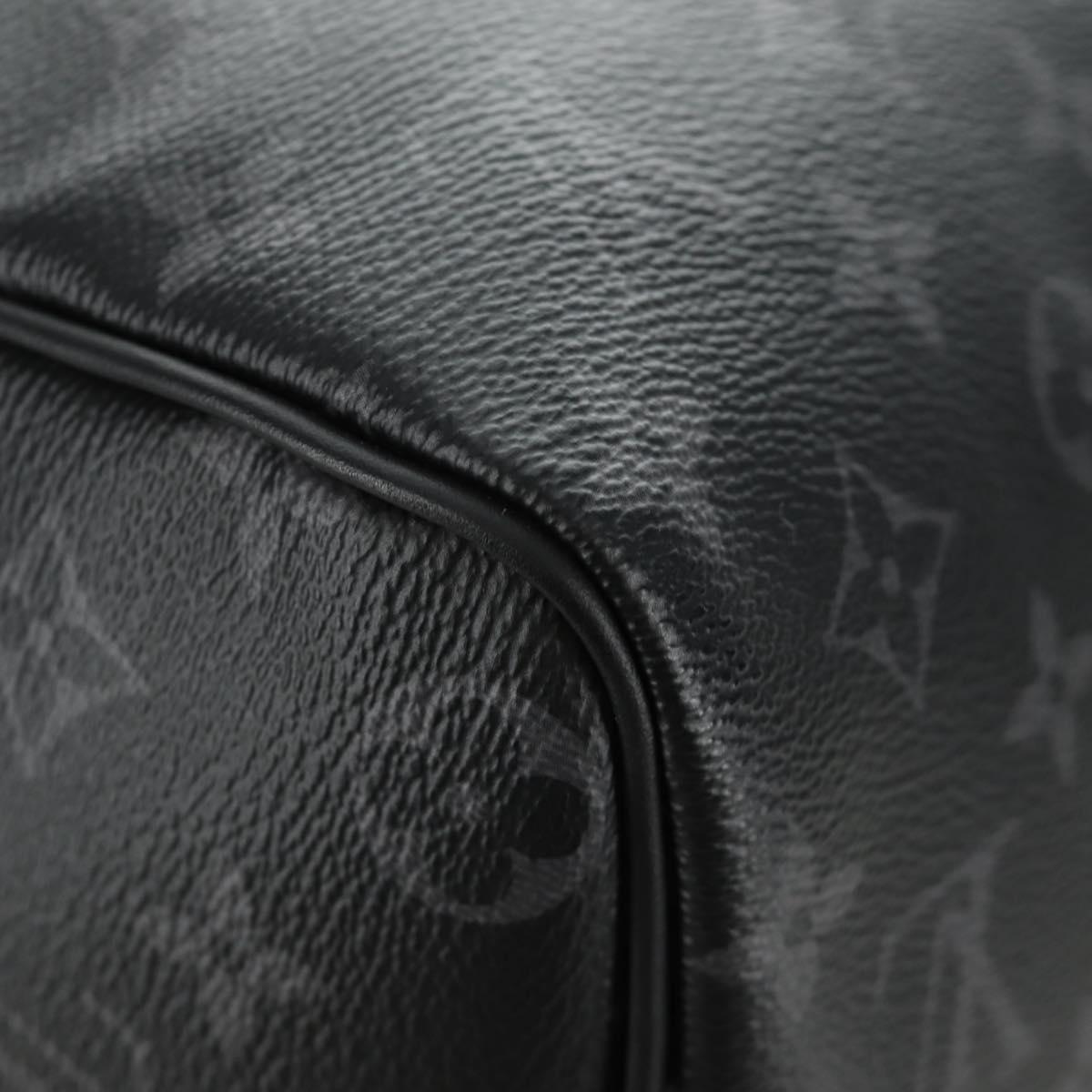 LOUIS VUITTON Monogram Eclipse Keepall Bandouliere 45 M15251 LV Auth 189113SAM