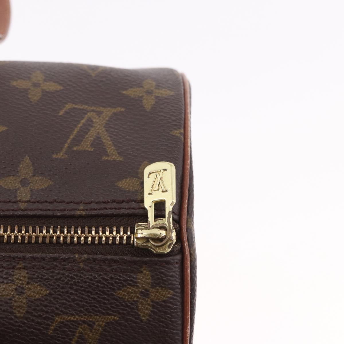 LOUIS VUITTON Monogram Papillon 30 Hand Bag M51385 LV Auth 189123A
