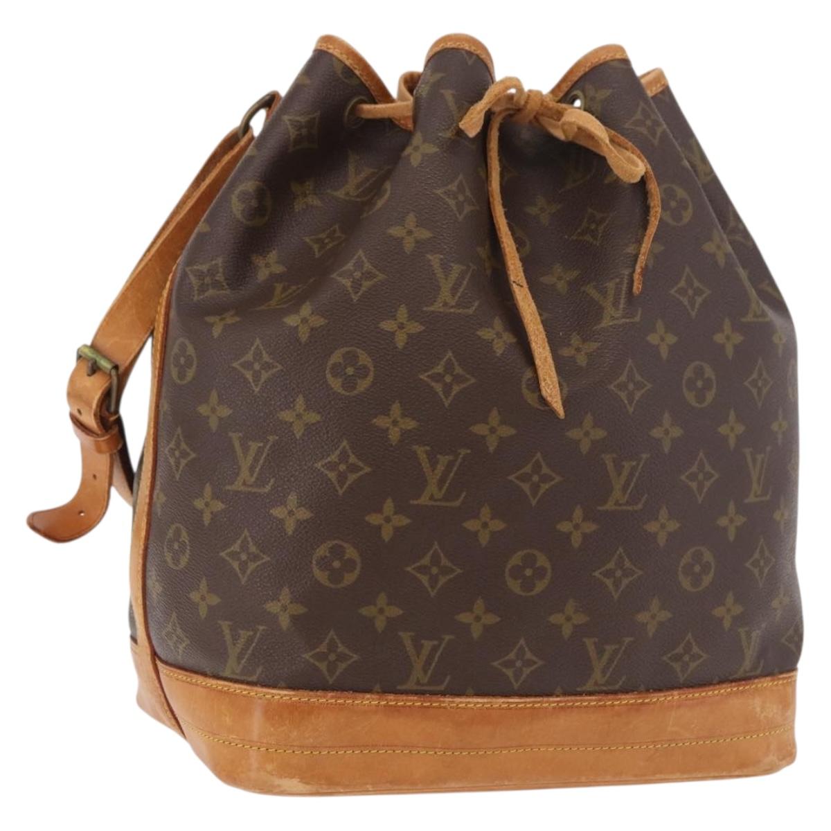 LOUIS VUITTON Monogram Noe Shoulder Bag M42224 LV Auth 189136