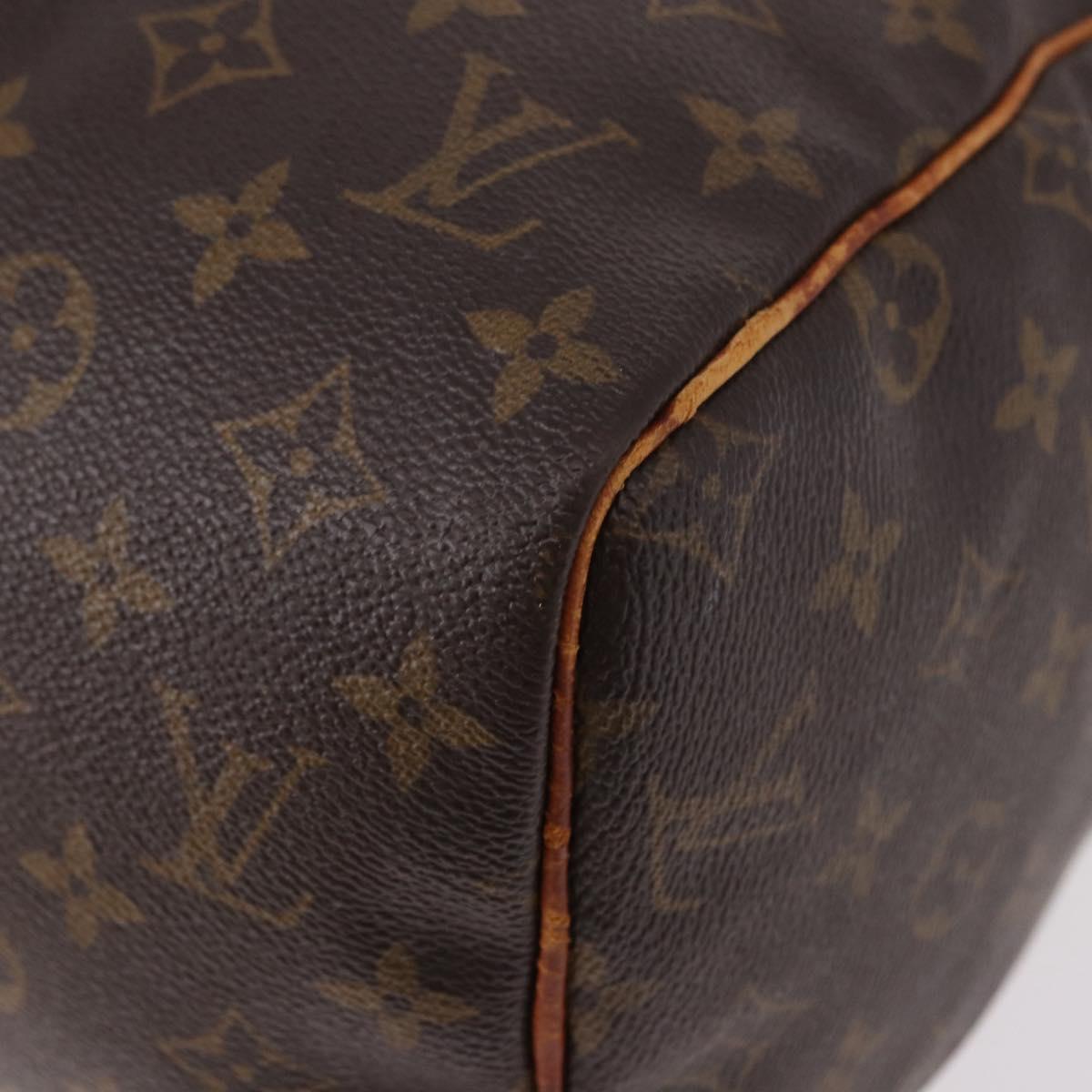 LOUIS VUITTON Monogram Speedy 30 Hand Bag M41526 LV Auth 189139
