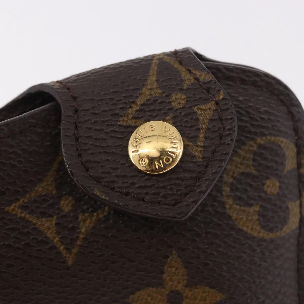 LOUIS VUITTON Monogram Etui Lunette PM Glasses Case M66545 LV Auth 189159A