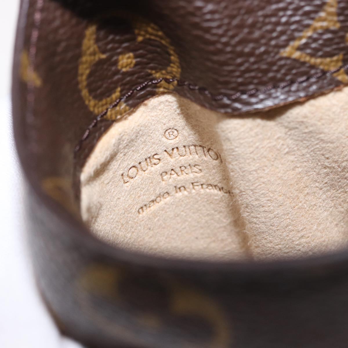 LOUIS VUITTON Monogram Etui Lunette PM Glasses Case M66545 LV Auth 189159A