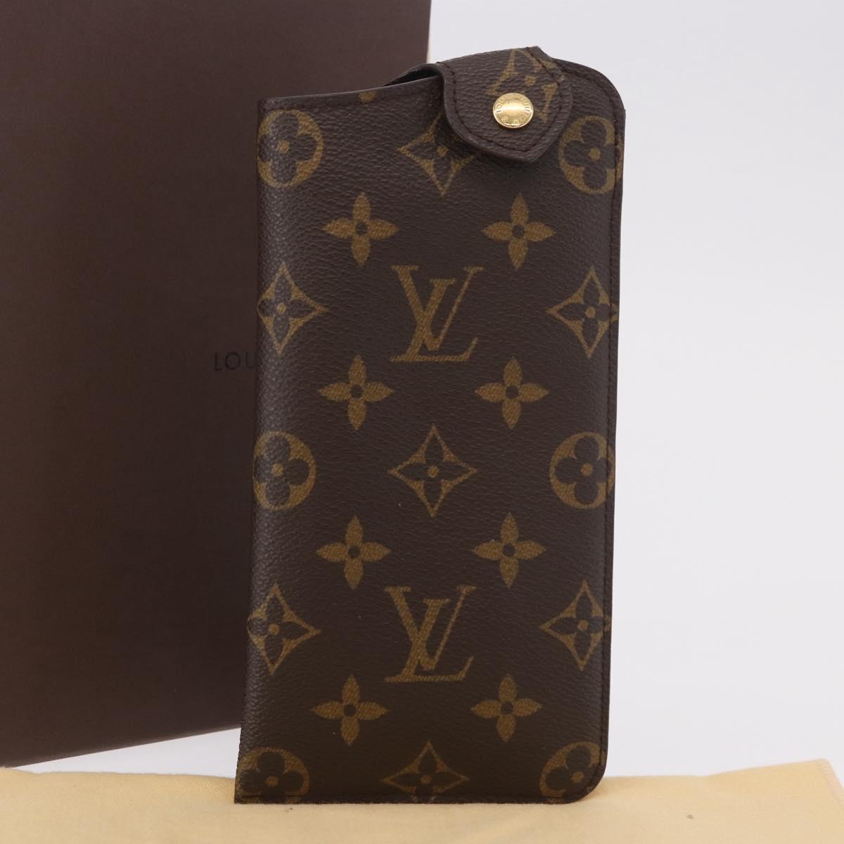LOUIS VUITTON Monogram Etui Lunette PM Glasses Case M66545 LV Auth 189159A