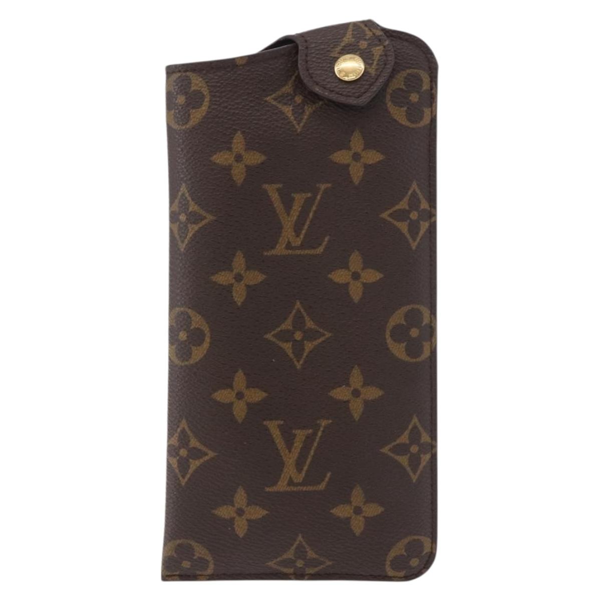 LOUIS VUITTON Monogram Etui Lunette PM Glasses Case M66545 LV Auth 189159A