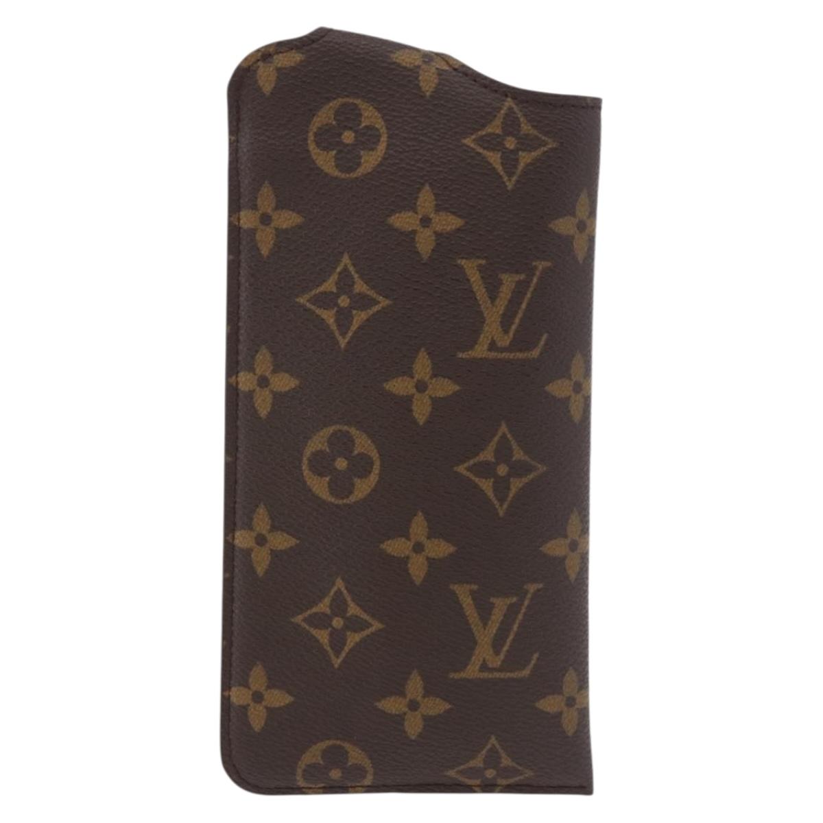 LOUIS VUITTON Monogram Etui Lunette PM Glasses Case M66545 LV Auth 189159A